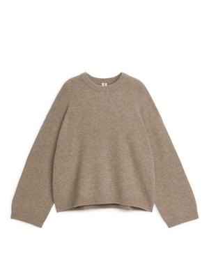 Alpaca Blend Jumper - Beige - recommended by Alice