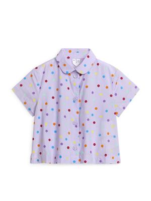 Short-Sleeved Shirt - Purple - recommended by Alice