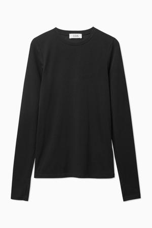 SLIM-FIT LONG-SLEEVE TOP - recommended by Amanda Start
