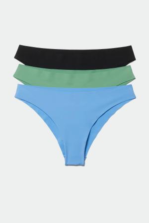 Maya 3-pack Seamless Briefs - Green - recommended by Andrea Badendyck